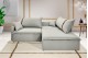 Sofá Valence Slim sem Caixa Premium 2.20m SoftGel 33 Linho Palha Sofá Valence Slim sem Caixa Premium 2.20m SoftGel 33 Linho Palha