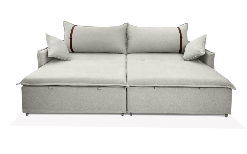 Sofá Valence Slim sem Caixa Premium 2.20m SoftGel 33 Linho Palha Sofá Valence Slim sem Caixa Premium 2.20m SoftGel 33 Linho Palha
